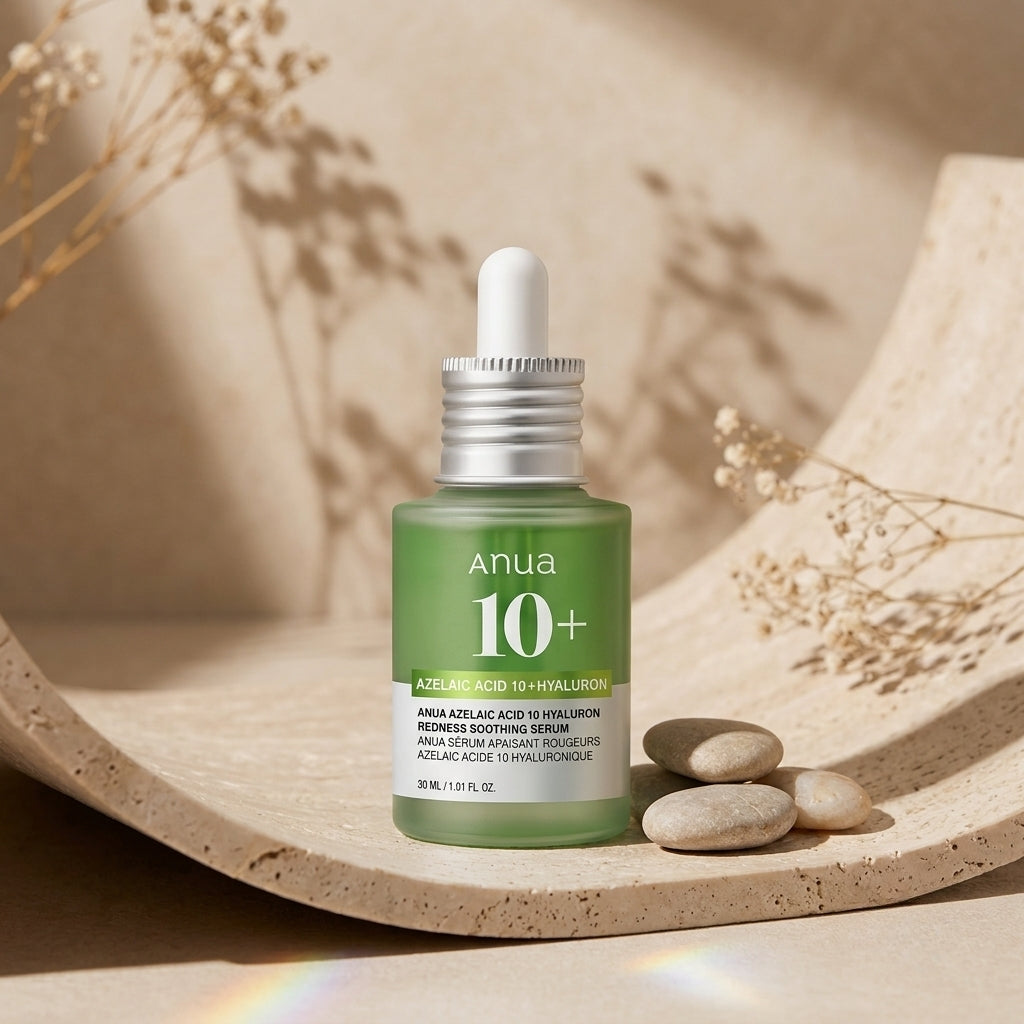 Anua Azelaic Acid 10 Hyaluron Redness Soothing Serum punetust vähendav seerum, 30ml