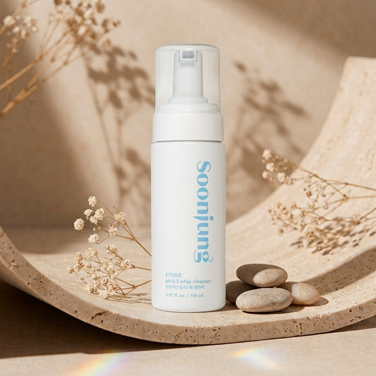 ETUDE SoonJung pH 6.5 Whip Cleanser näopuhastusvaht, 250ml