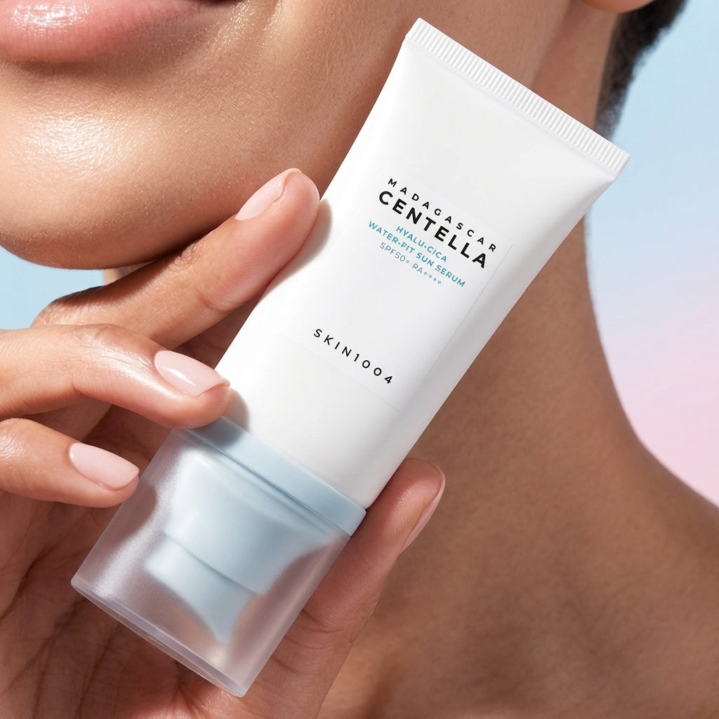 SKIN1004 Madagascar Centella Hyalu-Cica Water-Fit Sun Serum päikesekaitseseerum SPF50, 50ml